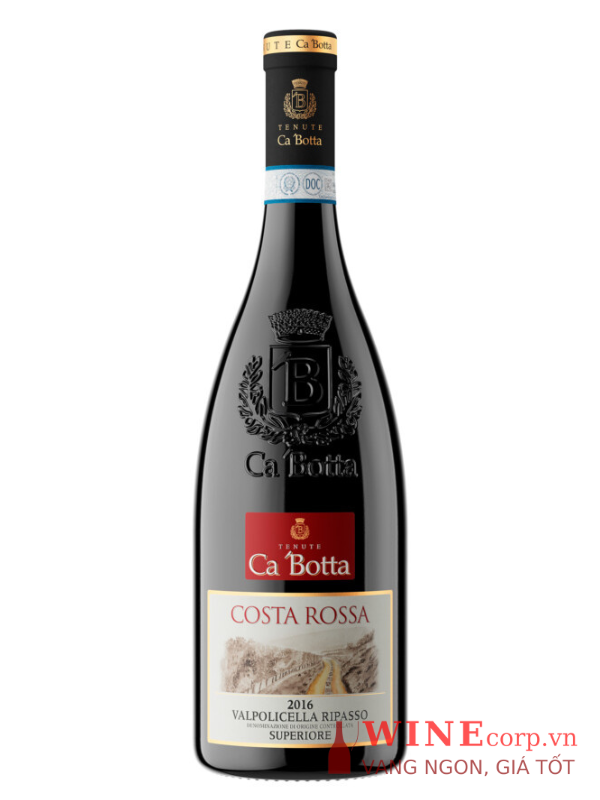 Rượu vang Tenute Ca ‘Botta Costa Rossa Valpolicella Ripasso