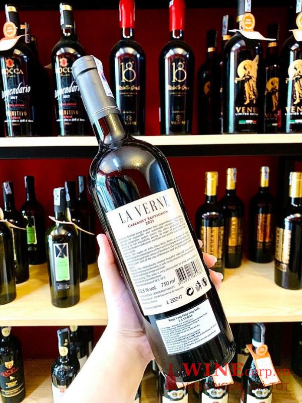 Rượu vang La Verne Cabernet Sauvignon Bordeaux – Pháp