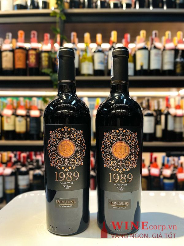 Rượu vang 1989 Sangiovese Puglia Levin Sud SRL