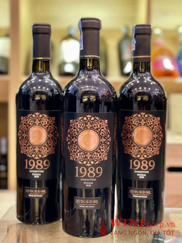 Rượu vang 1989 Sangiovese Puglia Levin Sud SRL