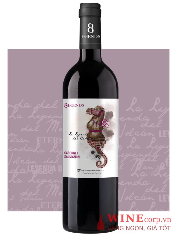 Rượu vang 8Lgends Leyenda del Caballero Cabernet Sauvignon