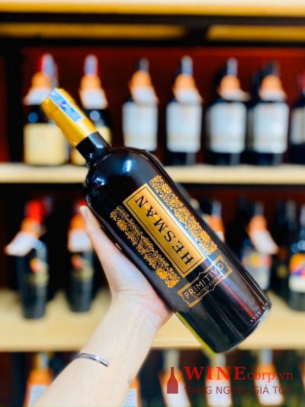 Rượu vang Hesman Primitivo Limited Edition