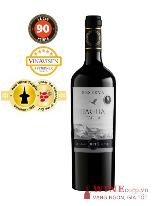 Rượu vang Reserva Tagua Carmenere