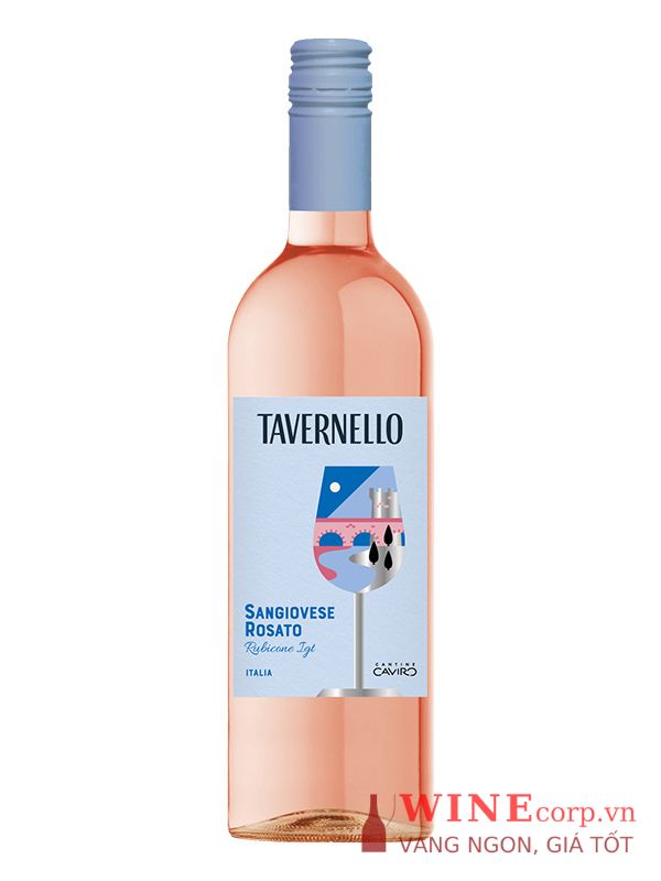 Rượu vang Tavernello Sangiovese Rosato