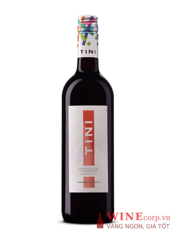 Rượu vang Tini Sangiovese Cabernet Rubicone