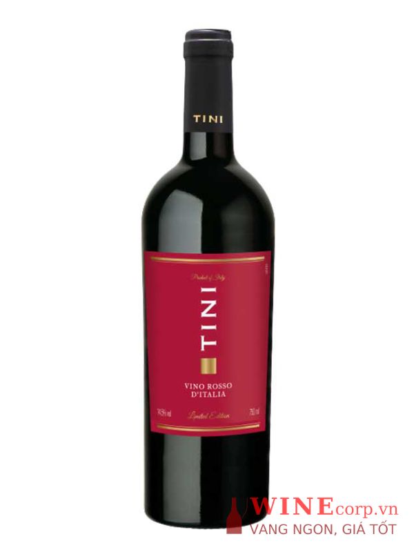 Rượu vang Tini Vino Rosso d’Italia