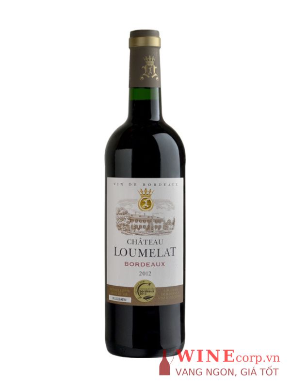 Rượu vang Château Loumelat Bordeaux