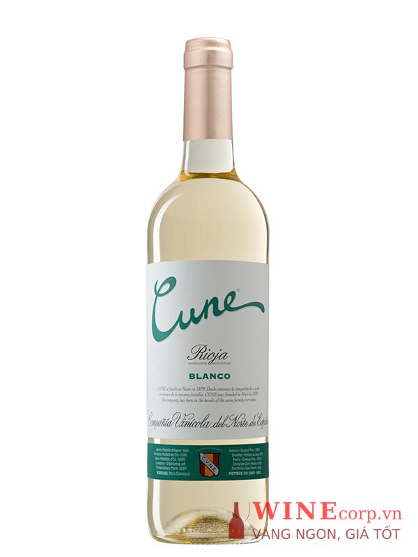 Rượu vang Cune Rioja Blanco