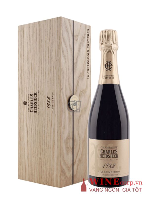 Rượu Champagne Charles Heidsieck Brut Millésimé 1982