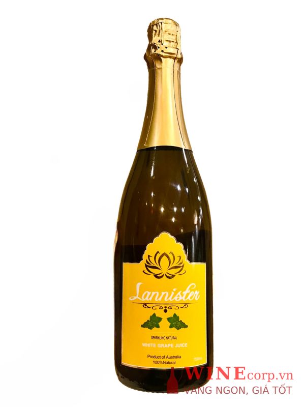 Rượu vang Lannister White Grape Juice - vang 0 độ