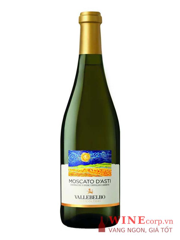 Rượu vang Moscato D’asti Vallebelbo