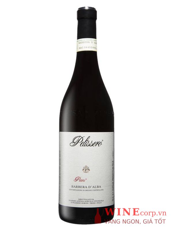 Rượu vang Pelissero Piani Barbera d’Alba