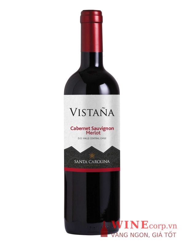 Rượu vang Santa Carolina Vistana Cabernet Sauvignon Merlot