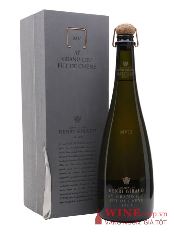 Rượu Champagne Aÿ Grand Cru MV 12 – 3L