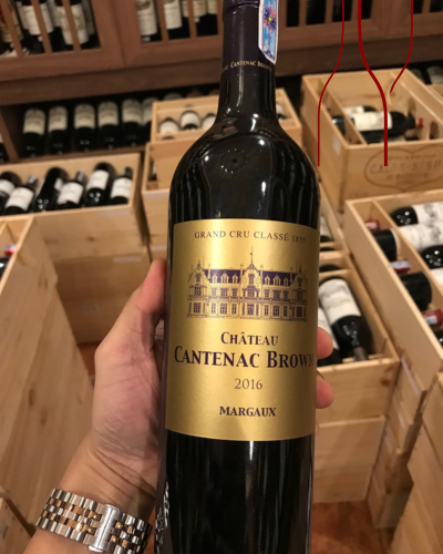 Rượu vang Chateau Brane Cantenac Margaux