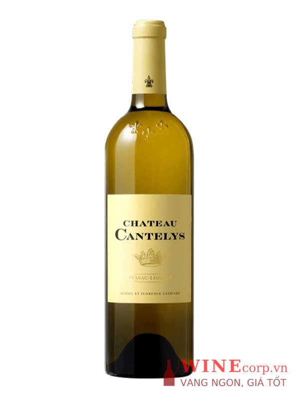 Rượu vang Château Cantelys Blanc