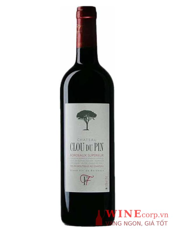 Rượu vang Château Clou Du Pin Bordeaux Supérieur