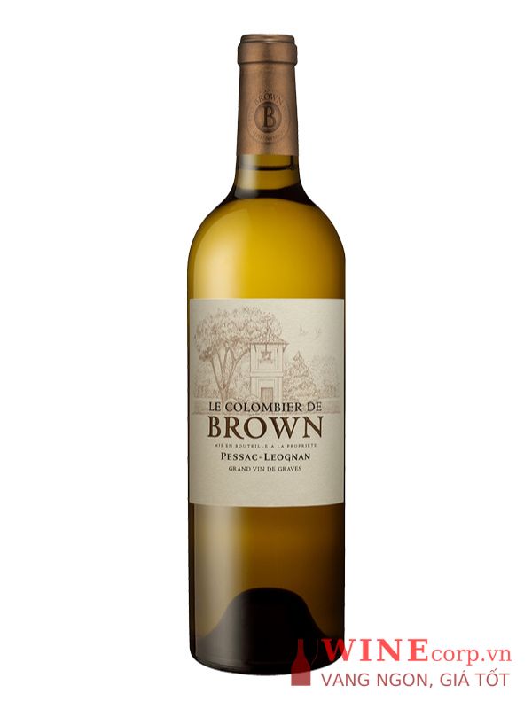 Rượu vang Le Colombier de Brown Blanc