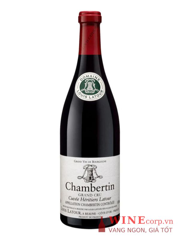 Rượu vang Louis Latour Chambertin Grand Cru Cuvée Héritiers Latour