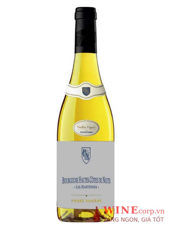 Rượu vang Bourgogne Hautes Côtes de Nuits Les Martennes