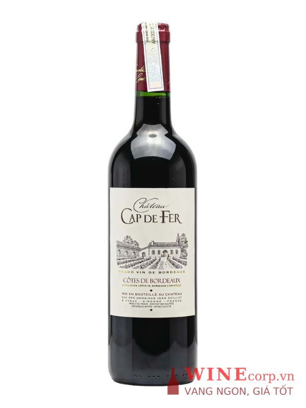 Rượu vang Château Cap de Fer Bordeaux Superieur