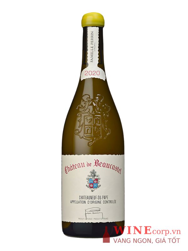 Rượu vang Château De Beaucastel Châteauneuf Du Pape Blanc