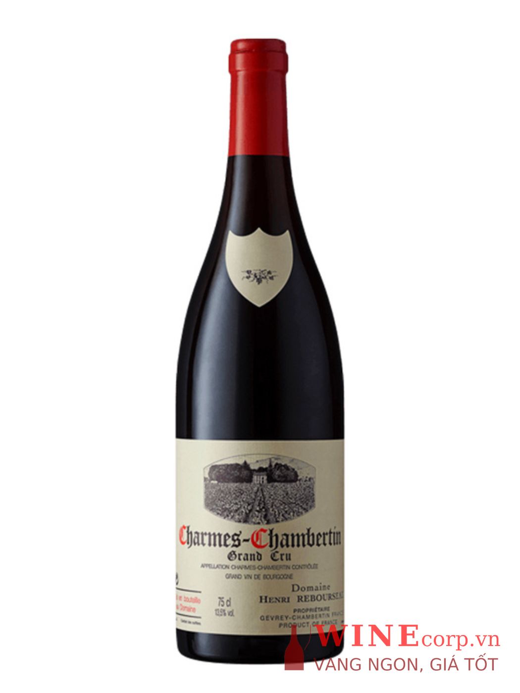 Rượu vang Domaine Henri Rebourseau Charmes-Chambertin Grand Cru