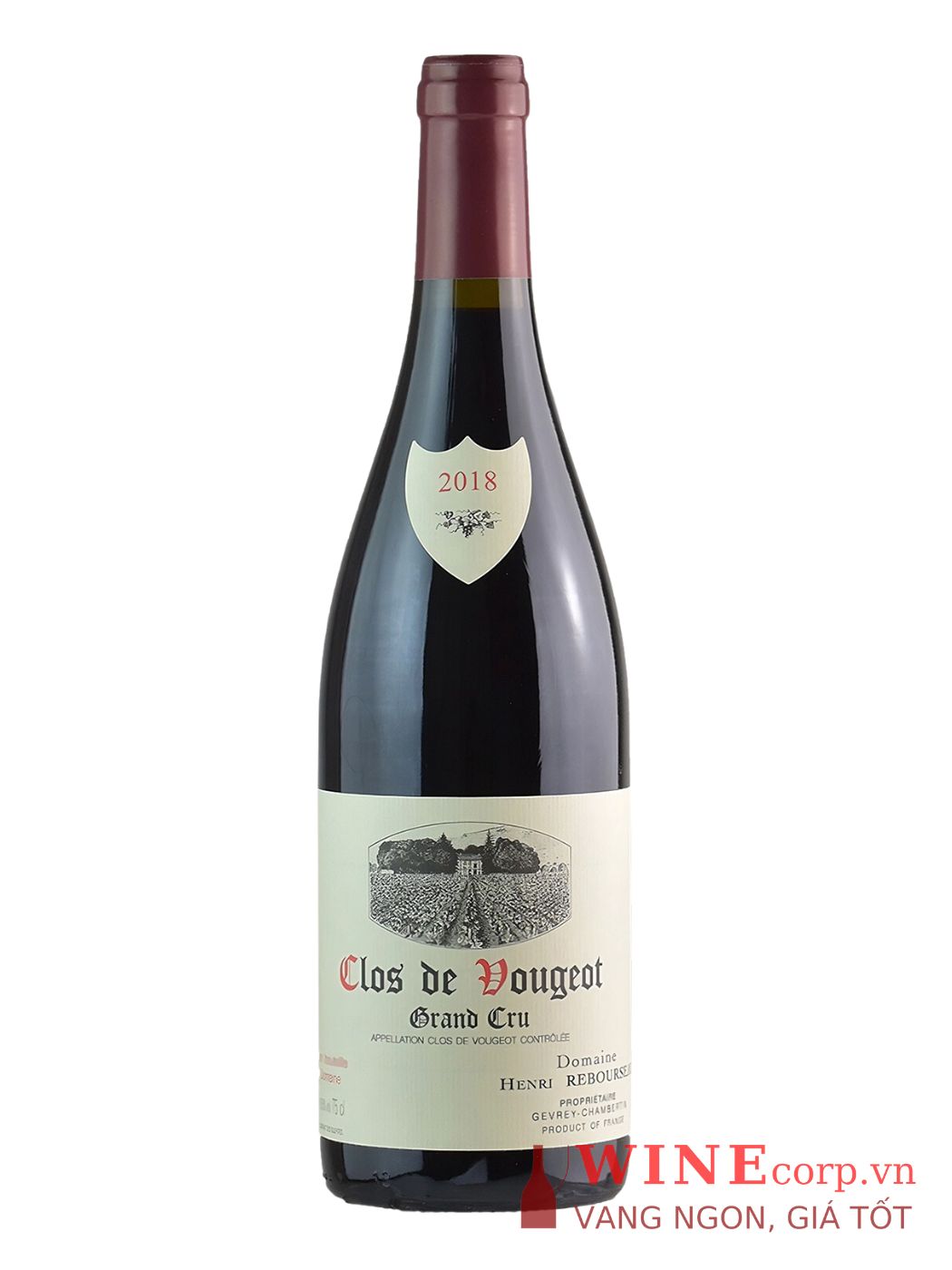 Rượu vang Domaine Henri Rebourseau Clos De Vougeot Grand Cru