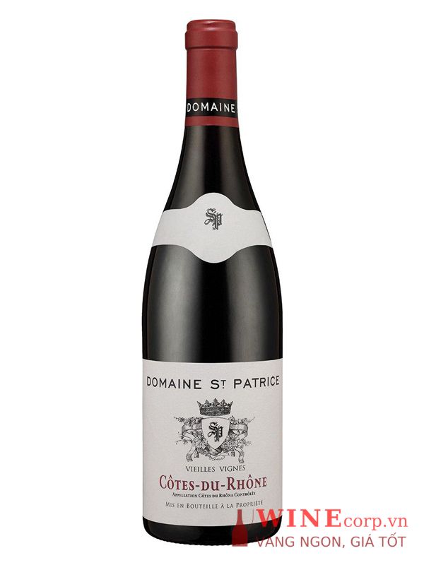 Rượu vang Domaine St Patrice Côtes-Du-Rhône