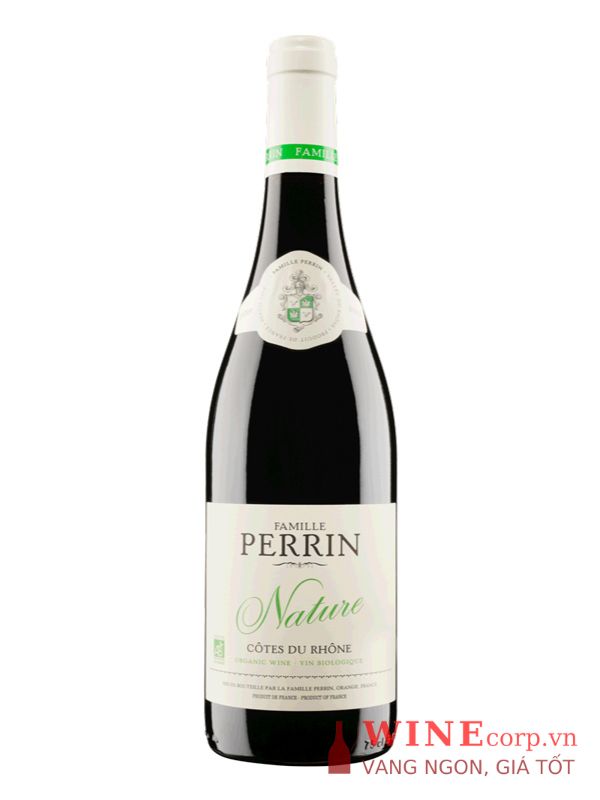 Rượu vang Famille Perrin Nature Côtes-du-Rhône Rouge