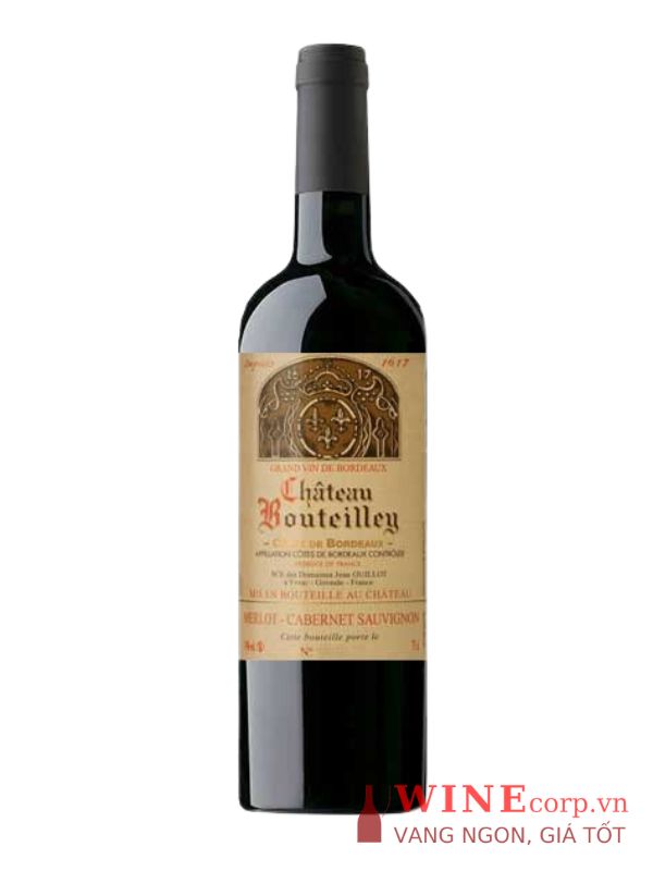 Rượu vang Château Bouteilley Côtes de Bordeaux