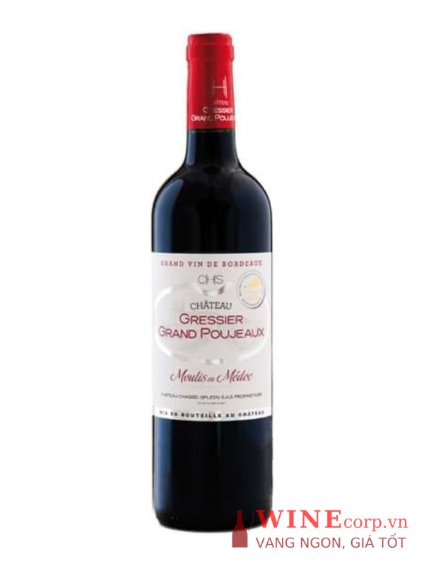 Rượu vang Château Gressier Grand Poujeaux