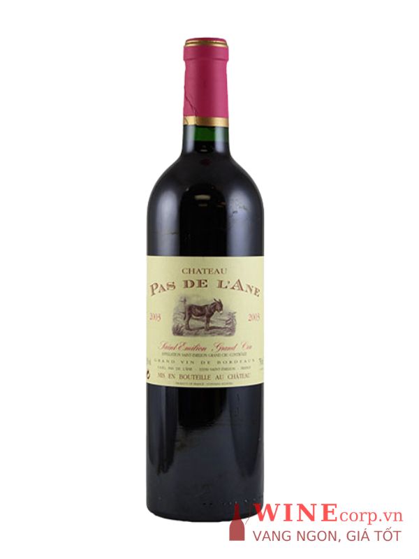 Rượu vang Château Pas de L’Ane Saint-Émilion Grand Cru