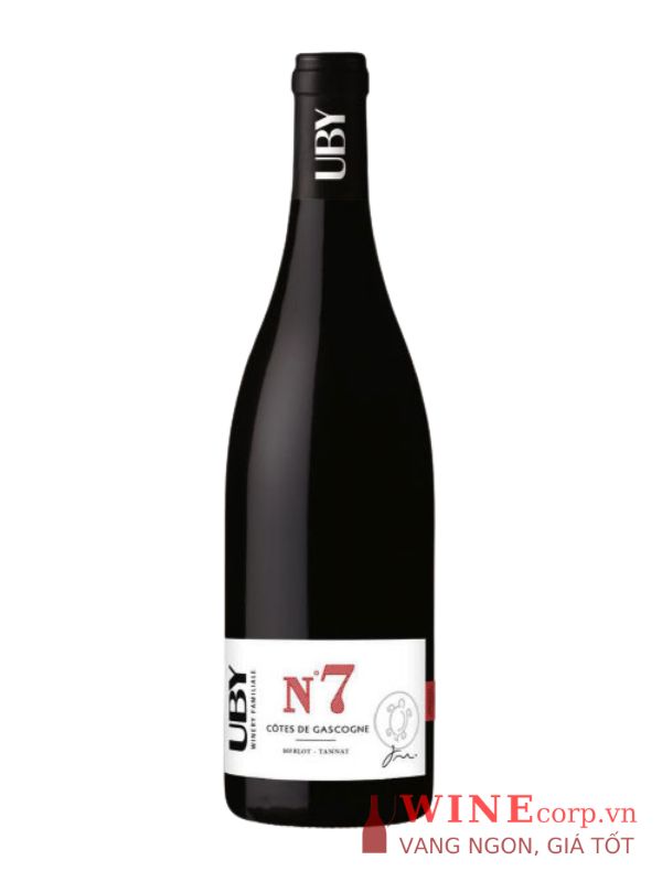 Rượu vang Domaine UBY No 7 Côtes De Gascogne