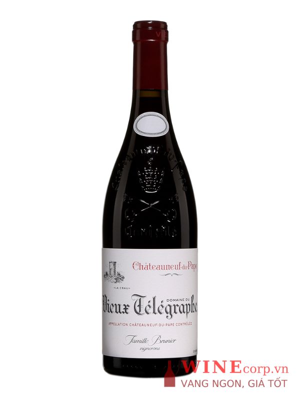 Rượu vang Domaine du Vieux Telegraphe La Crau Châteauneuf-du-Pape