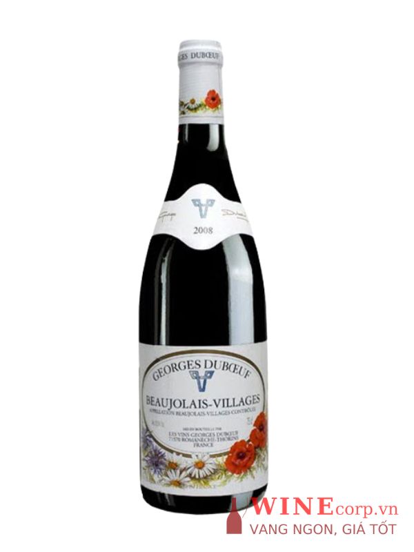 Rượu vang Georges Duboeuf Beaujolais-Villages