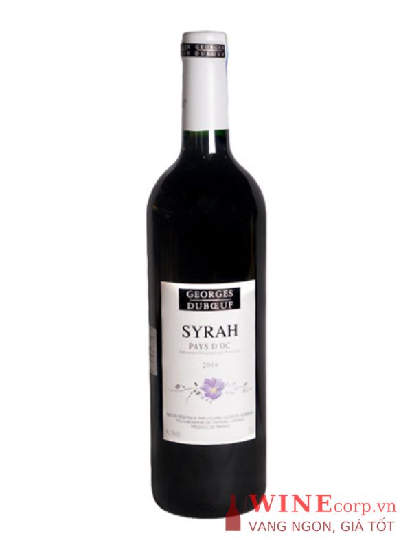 Rượu vang Georges Duboeuf Shiraz