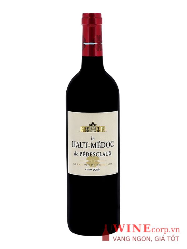 Rượu vang Le Haut-Médoc de Pedesclaux