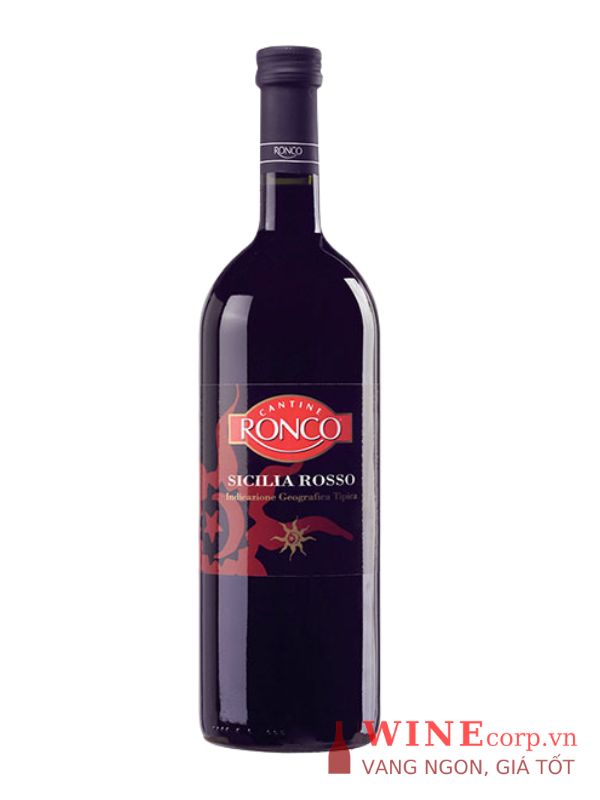 Rượu vang Ronco Sicilia Rosso