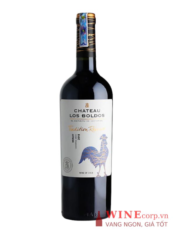 Rượu vang Château Los Boldos Tradition Reserve Merlot