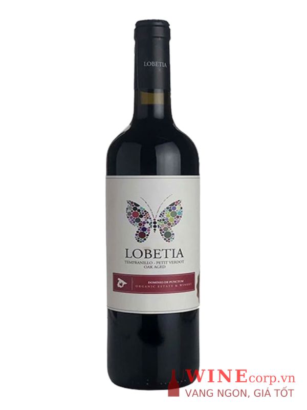 Rượu vang Dominio de Punctum Lobetia Tempranillo – Petit Verdot