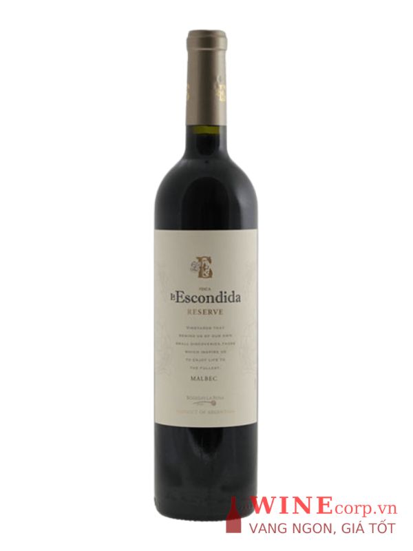 Rượu vang Finca La Escondida Reserve Malbec