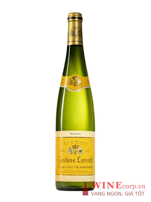 Rượu vang Gustave Lorentz Alsace Gewurztraminer