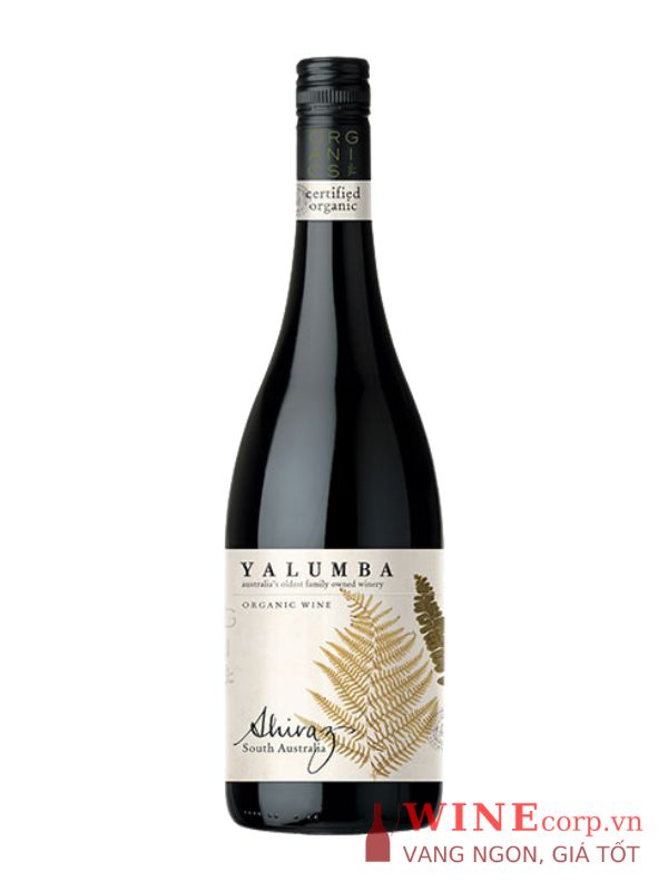 Rượu vang Yalumba Organic Riverland Shiraz