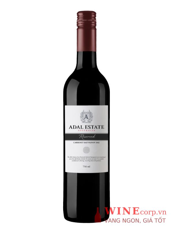 Rượu vang Adal Estate Reserved Cabernet Sauvignon 2012