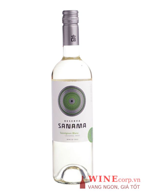 Rượu vang Sanama Reserva Sauvignon Blanc