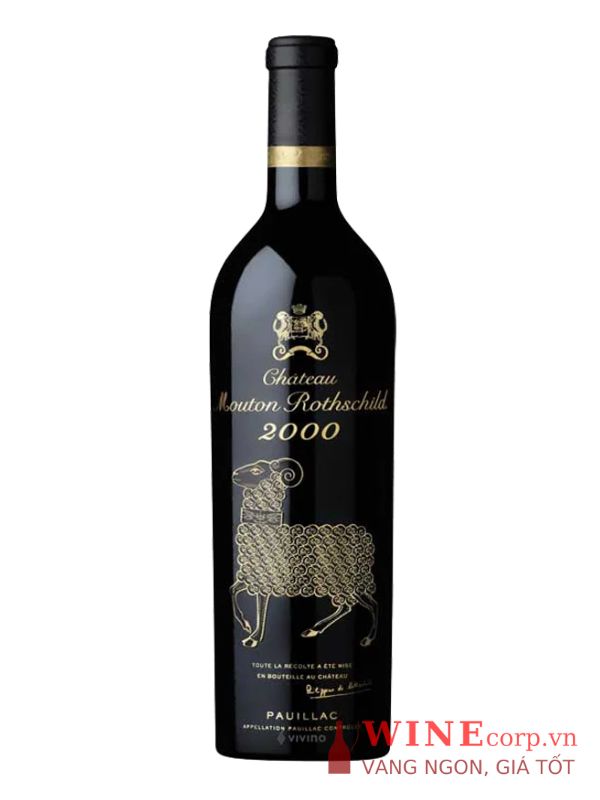 Rượu vang Chateau Mouton Rothschild 2000