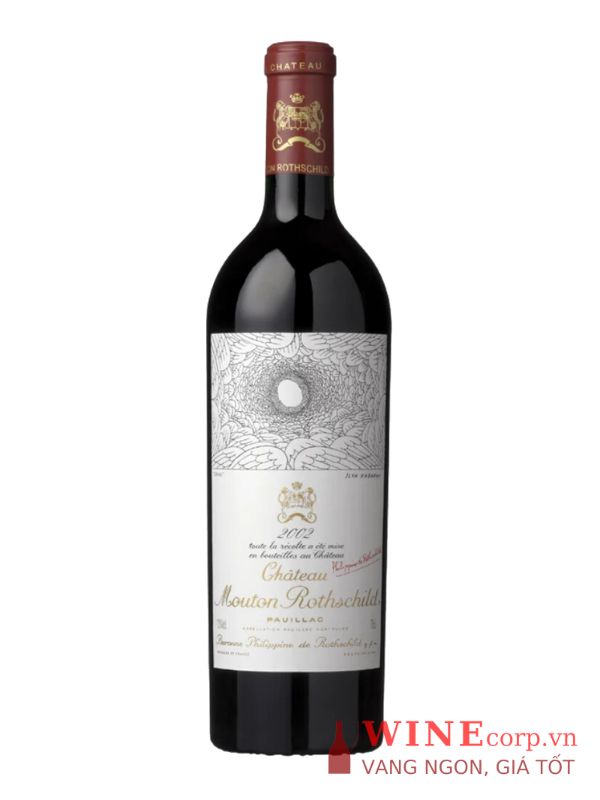 Rượu vang Chateau Mouton Rothschild 2002