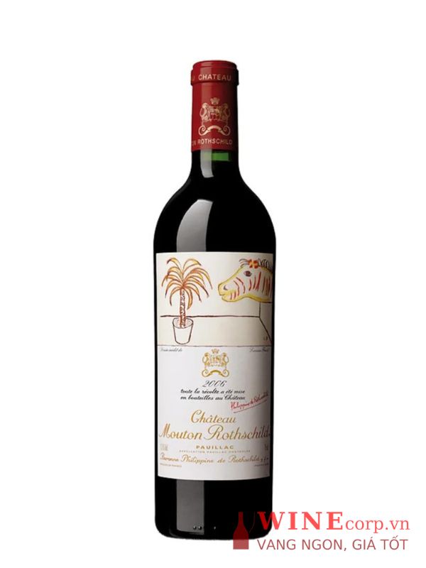 Rượu vang Chateau Mouton Rothschild 2006