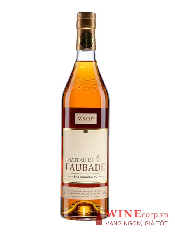 Rượu vang Chateau de Laubade VSOP Bas Armagnac